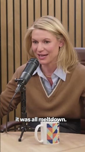 Claire Danes had a pure 'meltdown' after surprise pregnancy at 44 #shorts