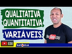 QUALITATIVE AND QUANTITATIVE VARIABLES ✅ INTRODUCTION TO STATISTICS