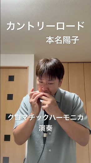 ジブリ映画「耳をすませば」主題歌 カントリーロード/本名陽子 クロマチックハーモニカで演奏してみました❗️