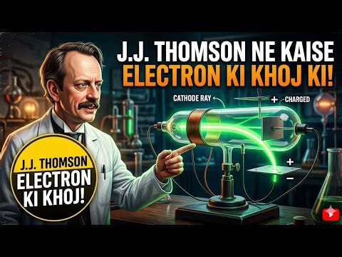 J.J. Thomson Ne Electron Ki Khoj Kaise Ki? | Discovery of Electron (Cathode Ray Experiment)