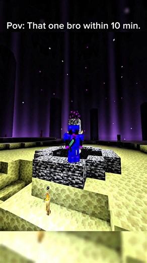 That one speed runner #minecraft #shorts