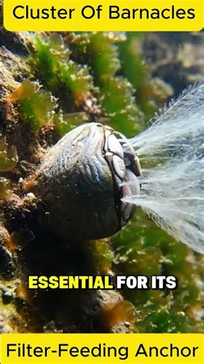 Barnacle | The Filter Feeding Anchor | #barnacle #cuteanimals