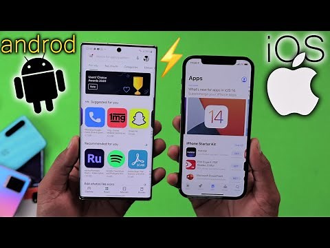 Apple IOS Apps vs Android Play Store - Fight 🔥