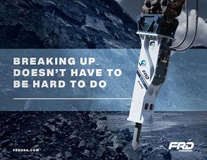 Hydraulic & Pneumatic Rock Breaker & Rock Breaking Attachments | Furukawa FRD