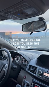 comment MIRROR and I’ll send you the link to the bigger rearview mirror attachment! I originally got this mirror attachment so that I could see my son in the back better but was pleasantly surprised when it helped me be able to lipread other people in the car such as my husband! Hearing in the car is very difficult for me due to the loud road noise so being able to lipread is so helpful! With this mirror I can lipread better no matter where I’m sitting - passenger, driver, backseat. It also help