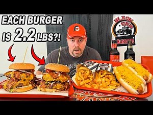 "Most People Can't Even Eat One!!" | Budapest’s “Double-Decker” Burger Challenge in Hungary!!