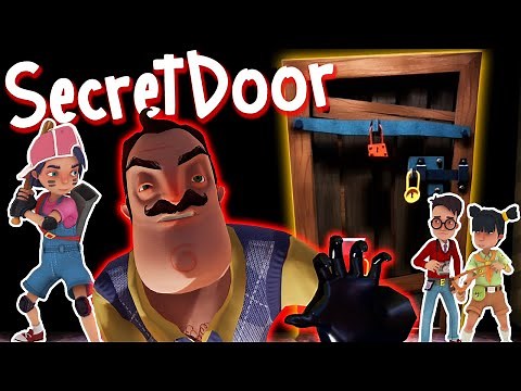 SECRET NEIGHBOR KA SECRET DOOR Multiplayer Horror game