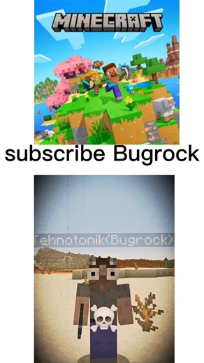 java skeleton Vs Bugrock skeleton#minecraft#gaming