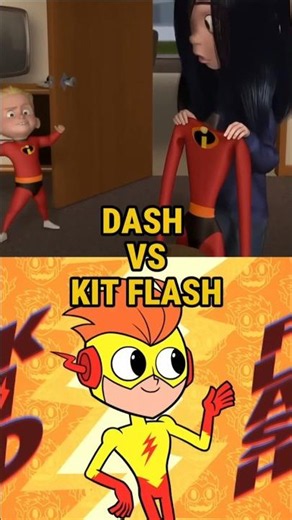 KIT FLASH VS DASH #shorts #dash #flash #jovenestitanes