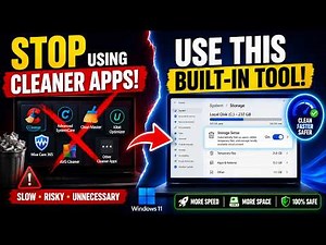 I Stopped Using Cleaner Apps! Use This Hidden Windows 11 Tool
