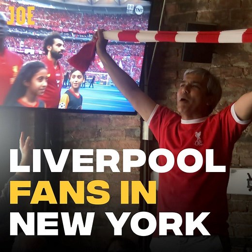 “I’ve been here since 7am! I wouldn’t miss it for the world!” Step inside New York City's diehard Liverpool supporter scene at The Grafton NYC LFC NY | JOE.co.uk