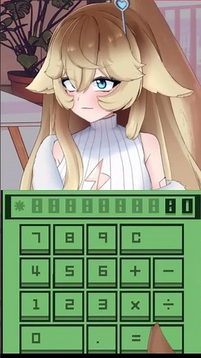 Normaler Taschenrechner-Moment