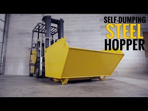 Self-Dumping Steel Hopper