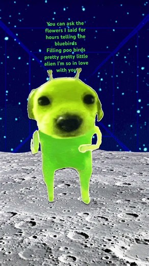 Dancing alien song ￼