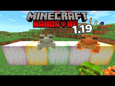 Making Froglights is Hazardous! - Minecraft 1.19 Hardcore Survival - Ep 30