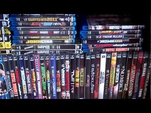 Wrestling DVD Collection (WWE, WWF, ROH, PWG) + Room Tour