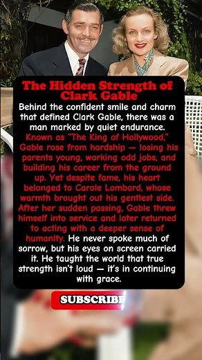 Clark Gable's Secret Strength Revealed!