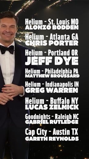 Ryan Seacrest is so excited for our shows on New Years Eve 🥳 #newyearseve #standupcomedy