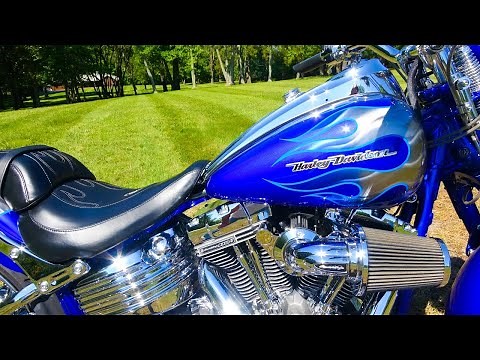 Ride and Review Harley Davidson 2009 Screamin Eagle CVO Softail Springer.