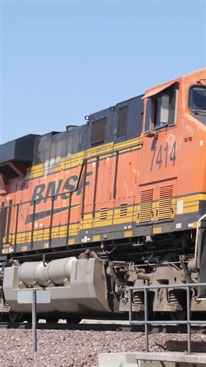 Wait for the DPU on this BNSF Stack Train 9-19-2026 #bnsf #trains #railfan