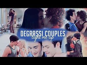 degrassi couples || light me up