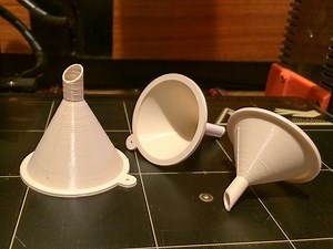 Parametric funnel #3DThursday #3DPrinting