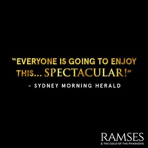 Ramses & the Gold of the Pharaohs is receiving rave reviews from the press and visitors alike. When you enter this once-in-a-lifetime exhibition, you will discover over 180 ancient artefacts, including animal mummies, magnificent jewellery, spectacular royal masks, exquisite amulets and ornate golden treasures of the tomb. At the heart of this exhibition is Ramses II’s coffin, one of the most impressive royal coffins ever discovered in ancient Egypt. Ramses & the Gold of the Pharaohs is presente