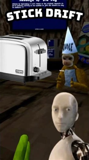 How about a cup of stick drift #funnygames #vr #horror #weird