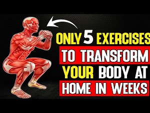 5 Bodyweight Exercises To Build Muscle Fast at Home (No equipment)