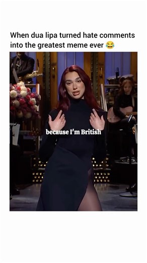 📍Dua Lipa delivered a standout monologue on Saturday night live
