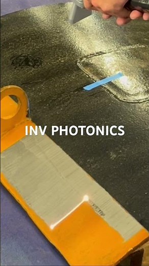 Watch Rust Disappear in Seconds! INV Laser Cleaning Demo