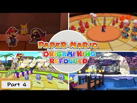 Paper Mario: The Origami King Refolded - Full 100% Walkthrough (PART 4)