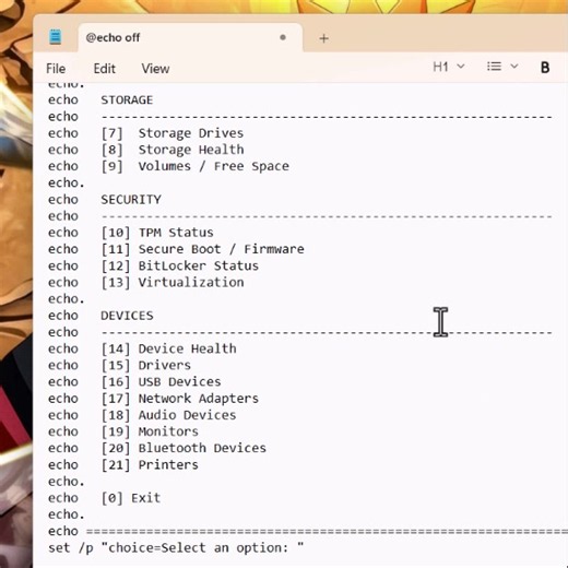 Reveal Hidden Hardware Information with One BAT File part 1 #pcsettings #TechTips #windowstips #windows10 #gaming