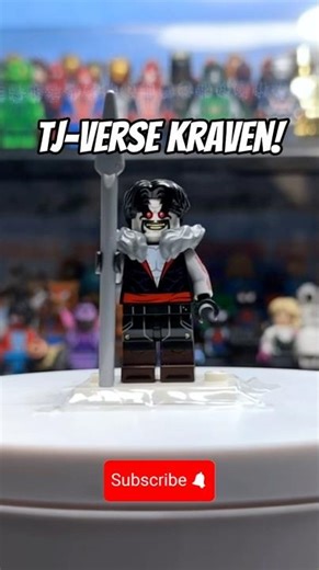 I made MY OWN LEGO KRAVEN THE HUNTER! #shorts
