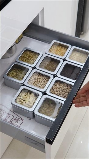 Multipurpose Square Storage Containers | Kitchen Storage Organizer