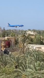 A local resident in #Tripoli documents the landing of #Italy’s ITA Airways at Mitiga Airport today after a hiatus of 10 years | The Libya Observer