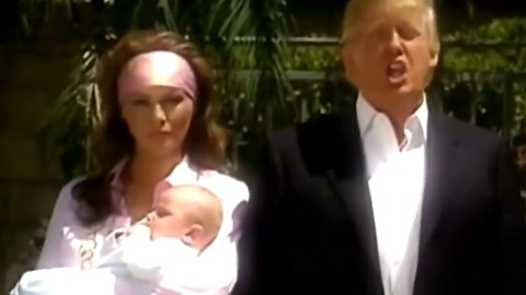 Melania features alongside Donald Trump and baby in resurfaced The Apprentice clip