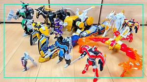 Power Rangers Mystic Force Megazords vs. The Mighty DX Robots of Magiranger