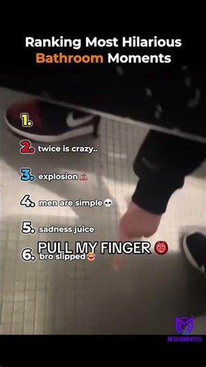 Hilarious Bathroom Fails and Pranks Compilation #shorts