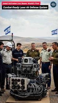 Israel Activates Iron Beam: World’s First Combat-Ready Laser Air Defense System