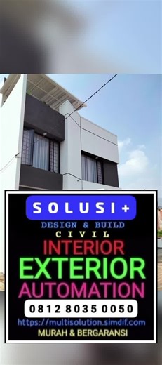 SOLUSI https://multisolution.simdif.com SMART HOME & OFFICE SOLUTION Call : 0812 8035 0050 (WA) Layanan Kami : 1. Rancang Bangun Rumah, dll 2. Jasa Renovasi Rumah, dll 3. Jasa Las & Konstruksi 4. Interior & Exterior 5. Landscape / Taman Rumput 6. Rolling Door & Folding Gate 7. Pagar, Canopy, Teralis dll 8. Kusen Alumunium & Kaca 9. Automation, IT, PABX, CCTV, etc 10. Sales & Business Booster KENAPA HARUS KAMI ?! ✅ Expert & Reliable ✅ Target Oriented ✅ Custome Solution ✅ Quality & Guaranteed BEST