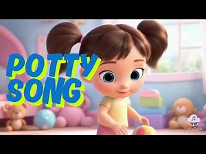 Potty Song – 10 Minutes | Fun Toilet Training Song for Kids | LullaRain