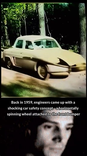 The Weirdest Car Safety Invention of the 1950s 🤯🚗 #shorts #cars