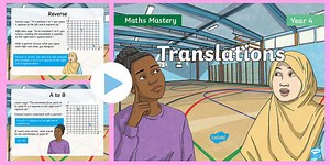 Year 4 Translations Maths Mastery PowerPoint