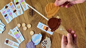 Ice Cream Math Game: Pretend Play Menu & Counting (digital Download) - Etsy Australia