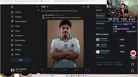 🚨 ZooMaa LEAKS Miami Heretics are replacing Traixx with ReeaL-Super-Renkor-Metallz -ReeaL