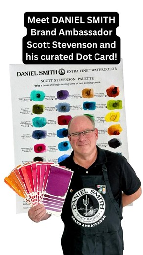 Exploring Color with Scott Stevenson’s DANIEL SMITH Dot Card