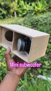 Mini subwoofer | miniatur sound system