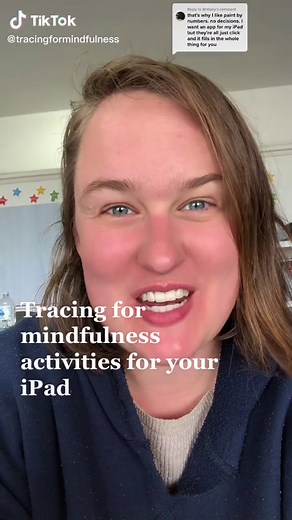 Free Tracing for Mindfulness Tutorial on iPad