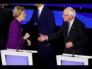 Indignant Elizabeth Warren Refuses To Shake Bernie's Hand Post Debate